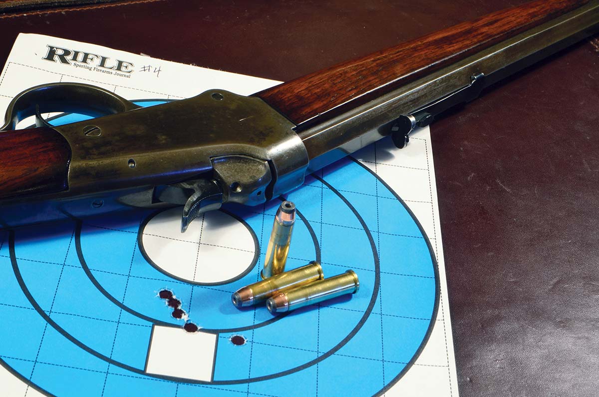 A Winchester Model 1885 Low Wall chambered in 32-20 is the ideal small-game rifle.